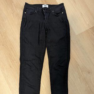 Paige Black Skinny Jeans - Size 26